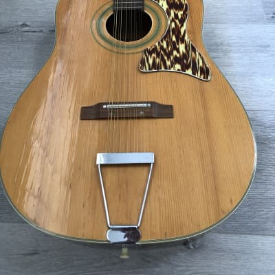 Kingston 12 String Acoustic  1960-70'sj Clear in  Los Angeles image 2