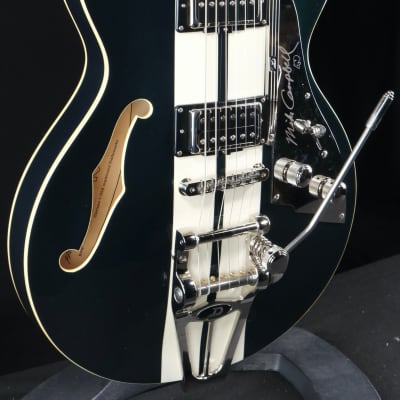 Duesenberg Alliance Mike Campbell 40th Anniversary Electric-Guitar - Catalina Green image 3