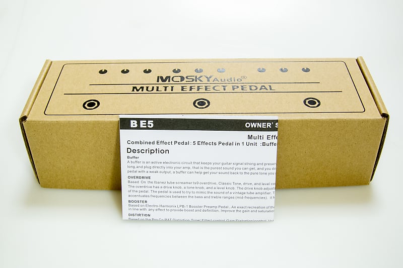 Mosky Audio Multi-effect pedal BE5【横浜店】 | Reverb