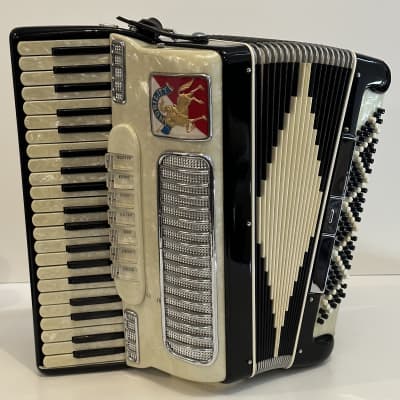 5976 - Black Pollina Piano Accordion Lmm 41 120 