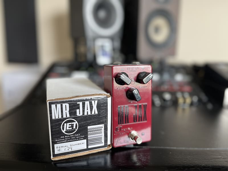 Jet Pedals MR JAX Chris Rocha Signature Overdrive Red Reverb