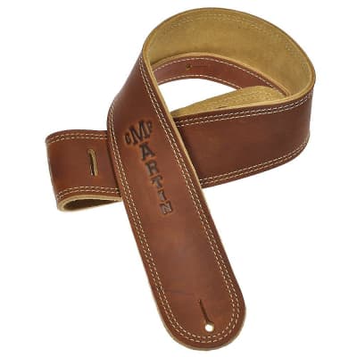 David Gilmour guitar strap replica brown