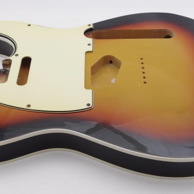BloomDoom Nitro Lacquer Aged Relic 3 Tone Sunburst T-Style Vintage Custom Guitar Body image 5