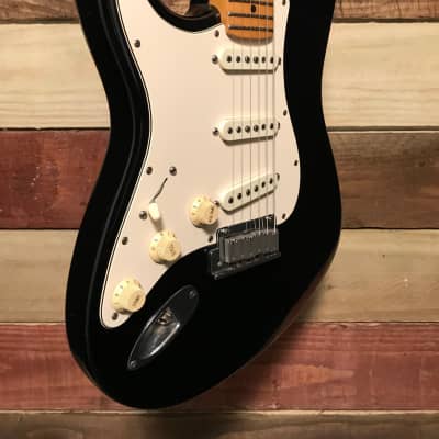 Fender USA Stratocaster MN Black Left-Handed 1991 image 2
