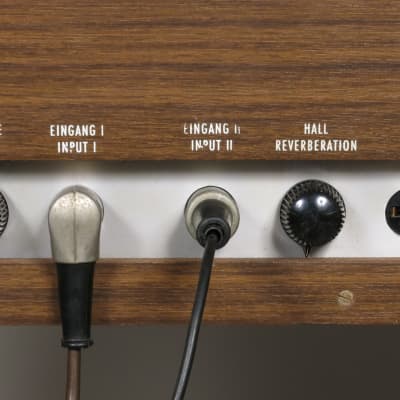 Hohner Symphonic 32 rare vintage organ + tube amp + legs + pedal + manuals image 11