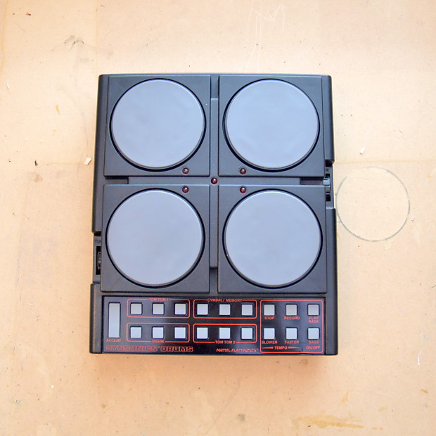Mattel Electronics Synsonics Drums 80 s Analog Drum Machine