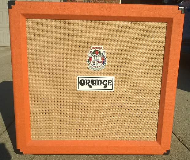 Orange 4x10 guitar cab best sale