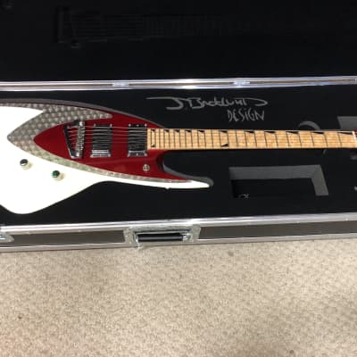 J. Backlund Design JBD-400 U.S.A. Built "one of a Kind!" Candy Apple Red and Cream Metallic image 2