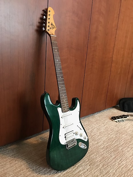 S101 Guitars Standard 2007 2010 Green Strat Style