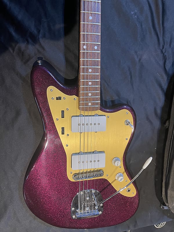 Fender J Mascis Signature Jazzmaster 2008 - 2009 - Purple Sparkle image 1