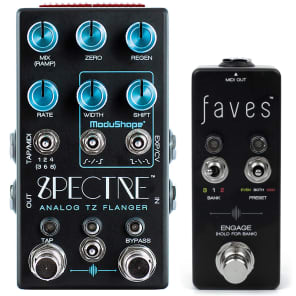 Chase Bliss Audio Spectre Flanger Pedal & Faves MIDI