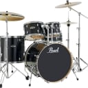 Pearl Export Lacquer Series 5 Piece Drum Set w/Hardware - Black Smoke