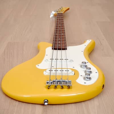 2012 Yamaha SBV-500 Flying Samurai Bass Guitar Vintage Yellow Near Mint w/ Hangtags image 10