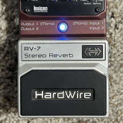 Reverb.com listing, price, conditions, and images for digitech-hardwire-rv-7-stereo-reverb