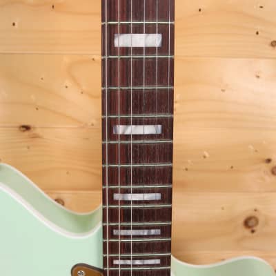Fender Parallel Universe Jazz Deluxe,Transparent Faded Sea Foam Green, Rosewood Fingerboard image 8