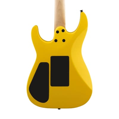 Jackson X Series Dinky DK3XR HSS Electric Guitar, Laurel FB, Caution Yellow image 4