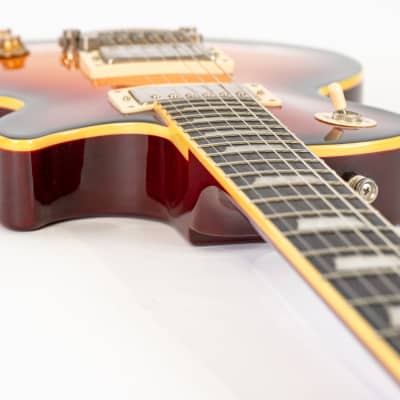 2014 Epiphone Les Paul Standard Pro Plustop Electric Guitar - Burbon Burst image 9