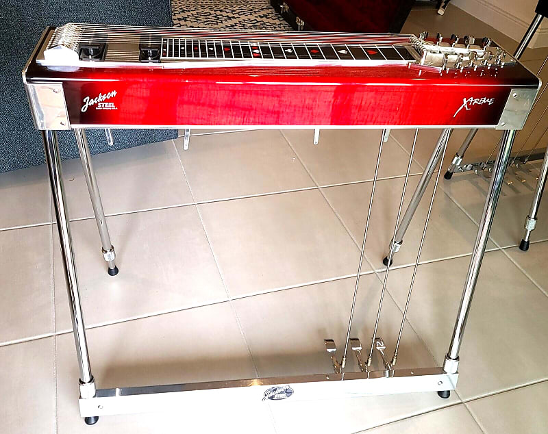 Jackson Xtreme 2008 Red Lacquered Maple 3X5 with Hard Case! Reverb