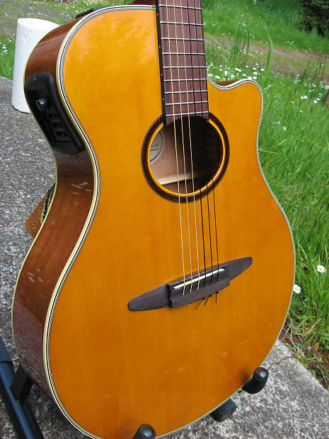 Yamaha APX5NA Narrow Neck Width 1 7 8 Acoustic Electric Nylon String w Case