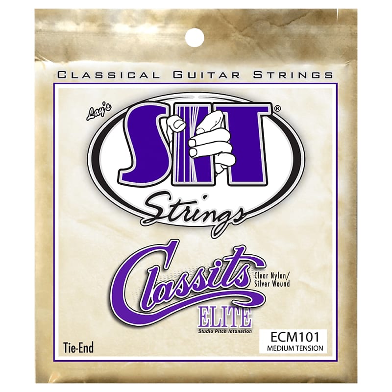 SIT Strings ECM101 Classits Elite Medium Tension Classical Guitar Strings image 1