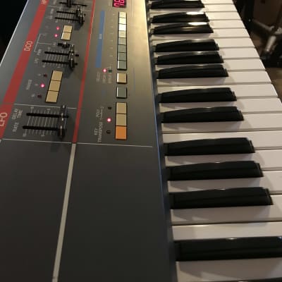 Roland Juno-106 61-Key Programmable Polyphonic Synthesizer 1984 - 1985 - Black image 11