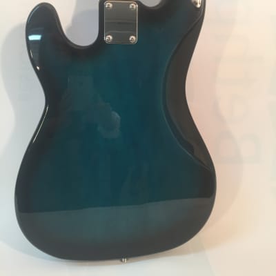 Stadium-4-String P-Bass Guitar-Blueburst-Split Pickup-NEW-Shop Setup Included image 4