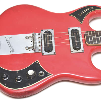 Vintage 1960s Baldwin / Burns Baby Bison Guitar w/Rezotube Made in England! image 2