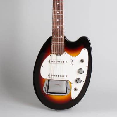 Vox  Mando-Guitar 12 String Electric Guitar (1966), ser. #305784, original black hard shell case. for sale