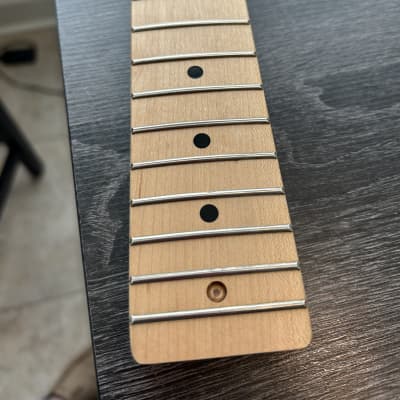 Squier  Telecaster  - Maple Left Hand Neck with tuners & Neck plate image 4