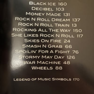 AC/DC - Black Ice - Guitar Tab / Tablature Book image 3