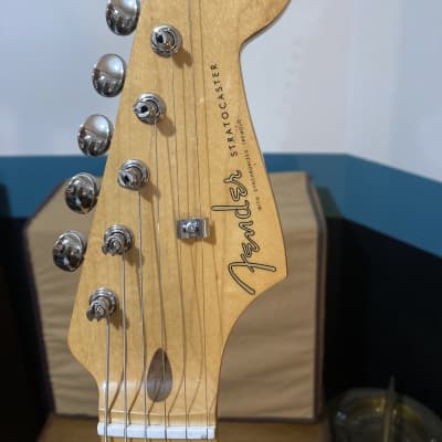 Fender Stratocaster Strat ST P/C Amber Flame Maple, Fender Custom Shop Custom '54 Pickups image 7