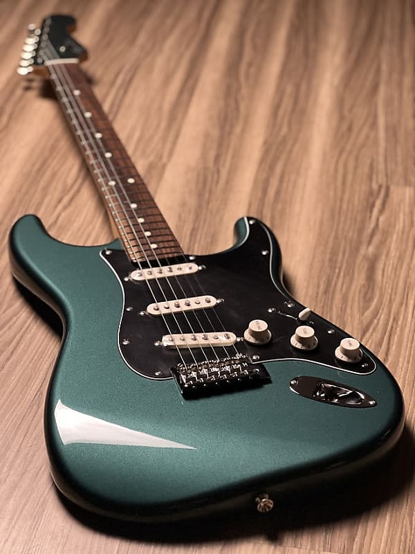 Fender Japan MIJ FSR Collection Hybrid II Stratocaster with Rosewood FB in  Sherwood Green Metallic | Reverb