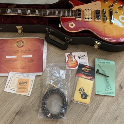 Gibson Custom Shop Pete Townshend Signature #9 '76 Les Paul Deluxe 2005 - Heritage Cherry Sunburst image 13