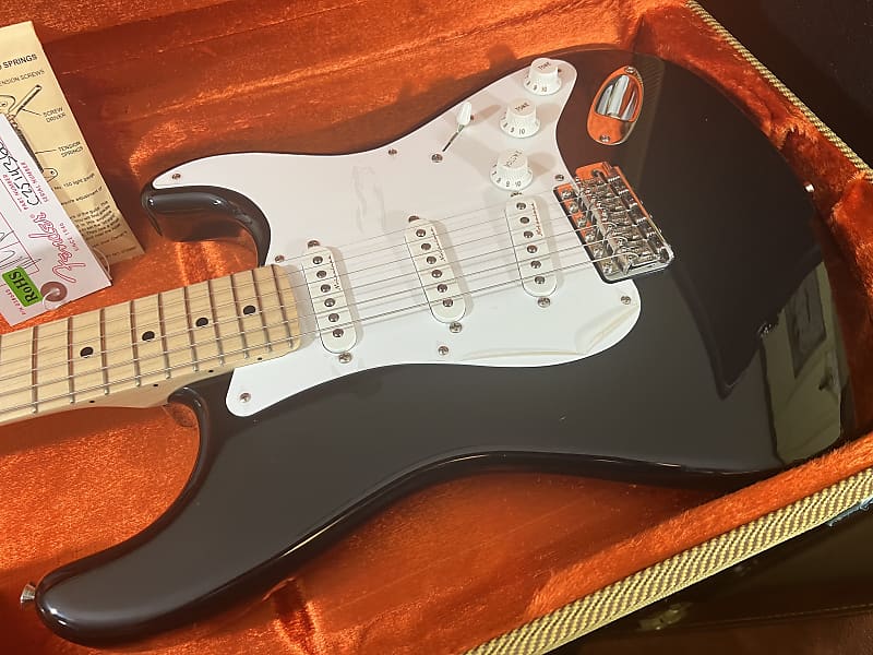 2009 Fender Custom Shop Eric Clapton Stratocaster - Black w/OHSC | Reverb