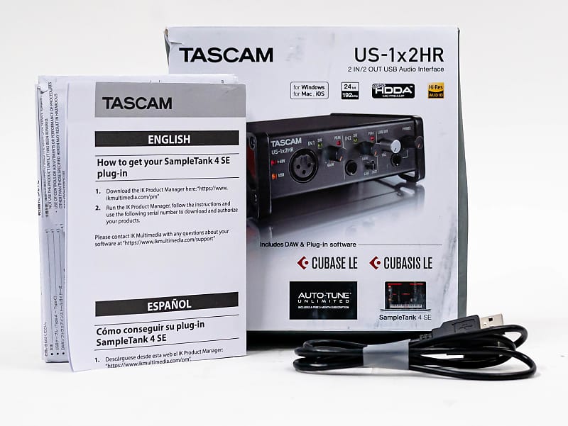 US-1x2HR | 1Mic, 2IN/2OUT High Resolution Versatile USB