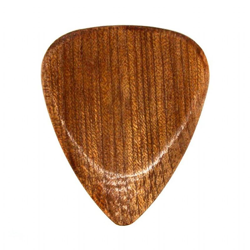 Timber Tones Almond Wood Guitar Pick | Reverb