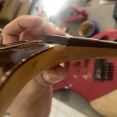 Kramer USA Pacer Deluxe Floyd Rose D series 1985 - Candy Red image 14