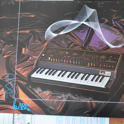 Arp synthesizer vintage catalog booklet brochure.1977 Package of stuff 2600 + 1977 image 6