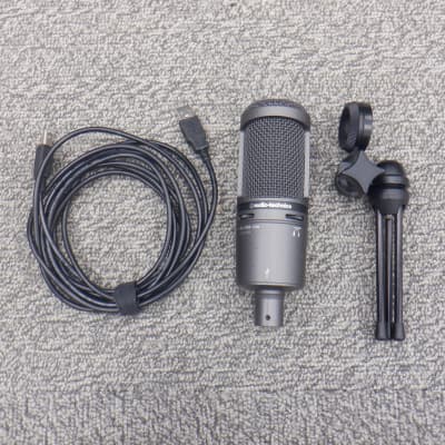 Used Audio Technica AT2020USB+ Mic (Excellent w/Stand) image 4