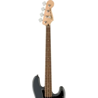 Squier AFFINITY SERIES JAZZ BASS (Charcoal Frost Metallic) image 5