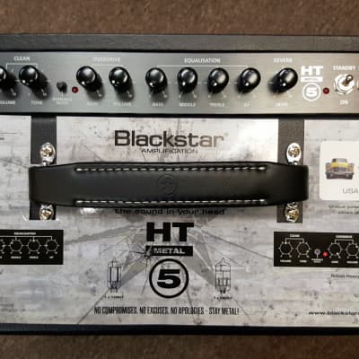Blackstar Metal Series 1x12 5w Valve Amp Combo with Reverb, includes footswitch, model HT5MR image 4