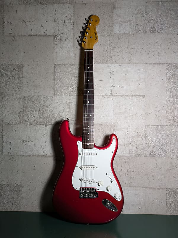 Fernandes Stratocaster The Function RST FST 80's Candy Apple Red image 1