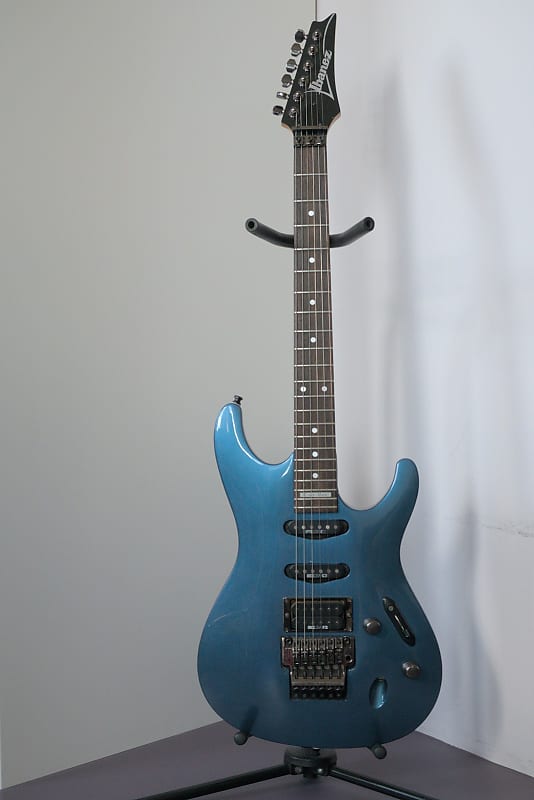 ギター Ibanez 540s Vintage 1988 Ibanez 540S Black Pearl Solid Body Electric