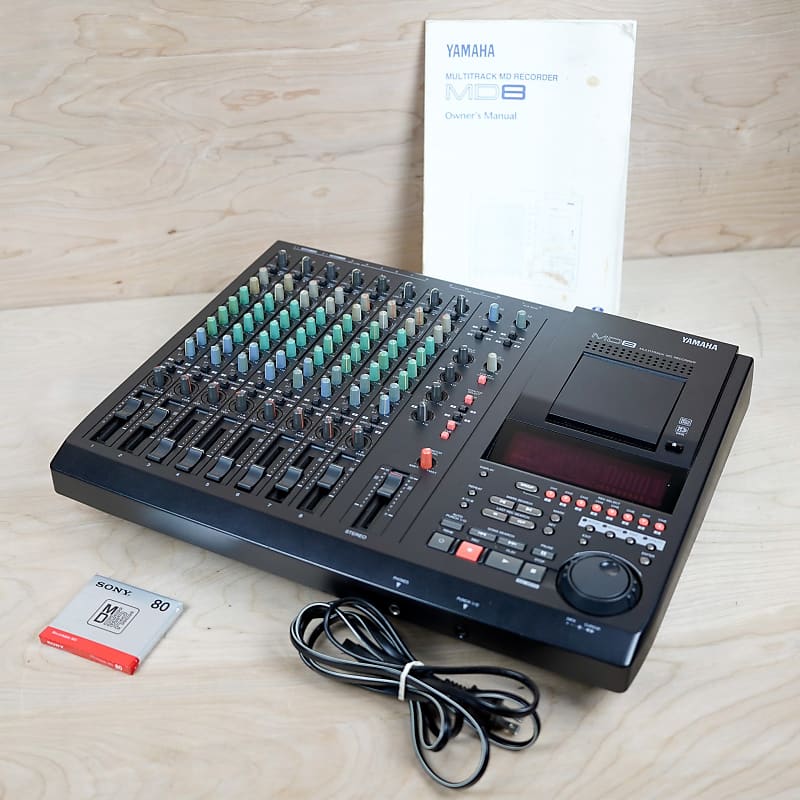 YAMAHA MD8 MULTITRACK MD RECORDER - 器材