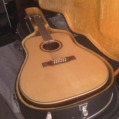 Washburn Heritage Seires D10S/ 12-String Acoustic/Dreadnought Guitar Natural image 2