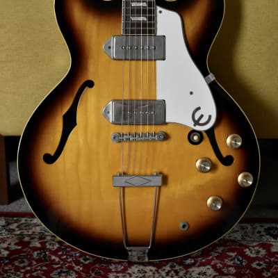 Epiphone USA Collection John Lennon “1965” Casino Vintage Sunburst w/OHSC, No.734 image 3