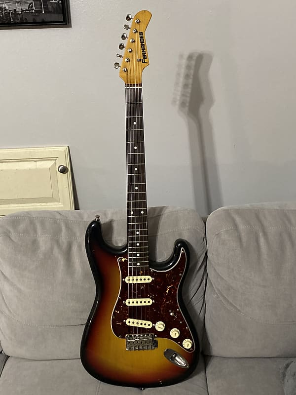 Fernandes LE2 MIJ Sunburst Strat Fender Vintera 50s Alnico | Reverb