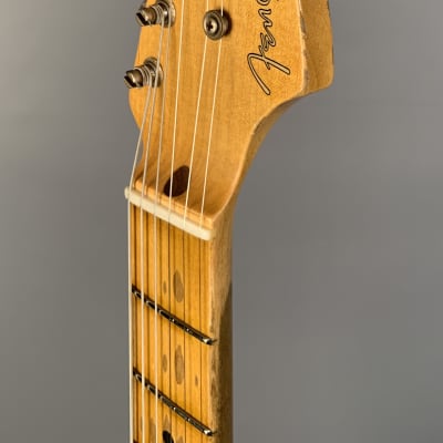 Fender Custom Shop Limited Edition 1956 Stratocaster Heavy Relic Super Faded Aged 2-Color Sunburst image 17