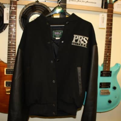 VERY RARE! Fender USA Employee Jacket 80s Black Red Metallic