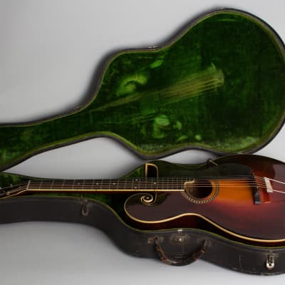 Gibson  Style O Artist Arch Top Acoustic Guitar (1923), ser. #74039, original black hard shell case. image 10